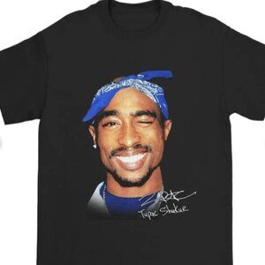 2Pac Tupac Shakur Big Face Head unisex t-shirt